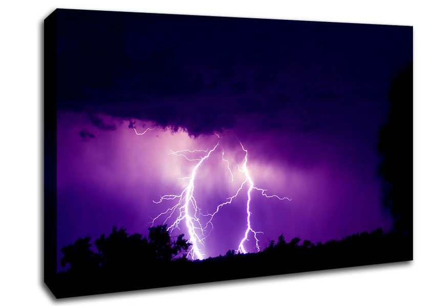 Amethyst Canvas Wall Art - Zestio