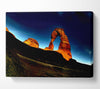 Arch Rock Night Canvas Wall Art - Zestio