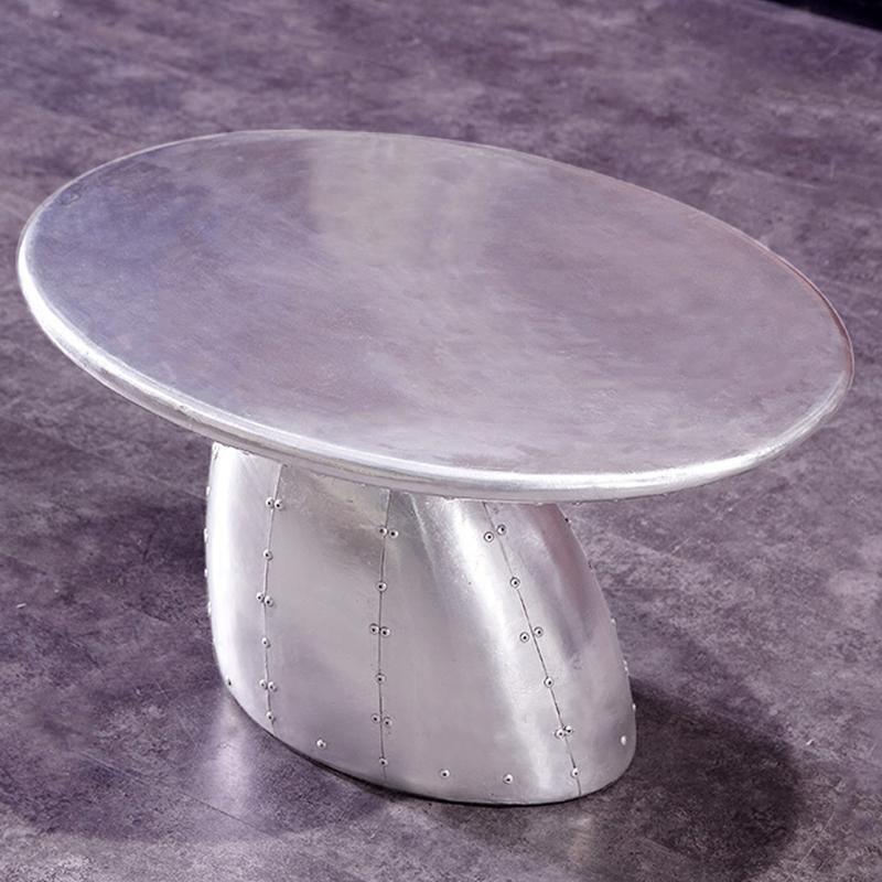 Aviator Side Table, Aluminium