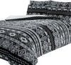 OLIVIA ROCCO Aztec Print Teddy Duvet Set With Reversible Sherpa Fleece Fur Luxurious Winter Comfort Single Double King Sizes