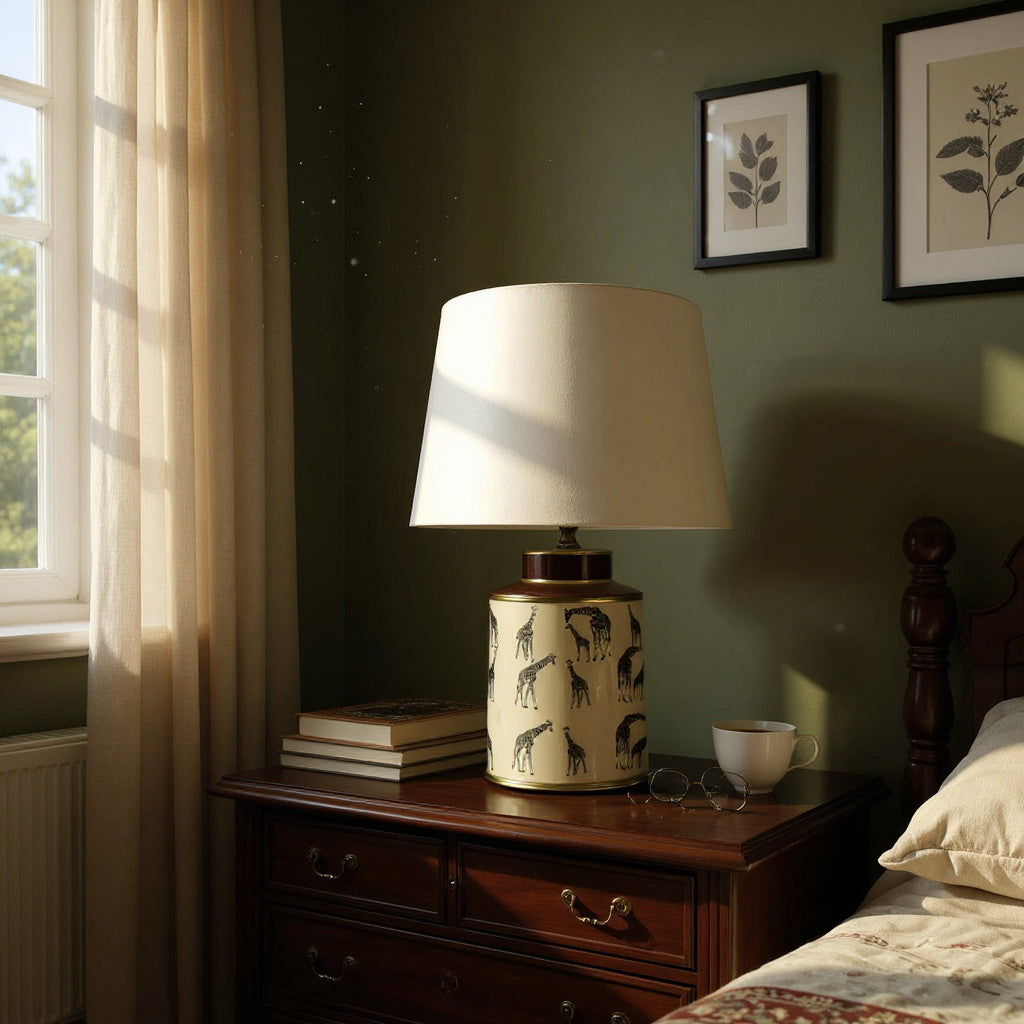 33CM LAMP AND SHADE