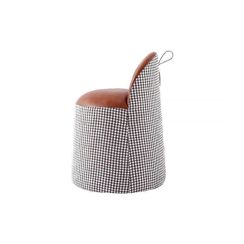 Bara Footstool, Leather