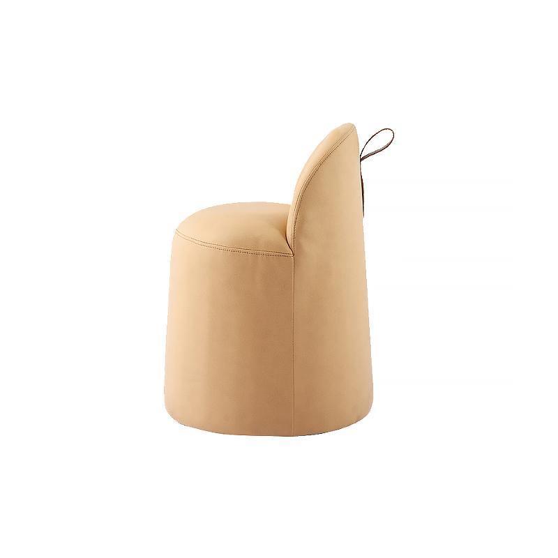 Bara Footstool, Leather