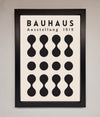 Bauhaus Black 1919 Framed Wall Art - Zestio