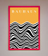 Bauhaus Yellow Framed Poster - Zestio