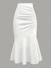Women's Sexy Mermaid-style Waist-cinching Long Dress