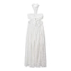 Women's Lace Slip Dress Resort-Style Long Skirt