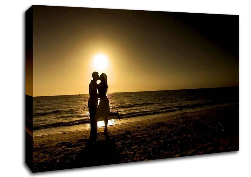 Beach Lovers Canvas Wall Art - Zestio