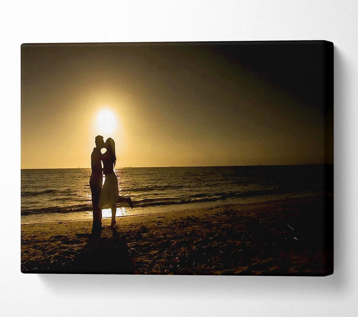Beach Lovers Canvas Wall Art - Zestio