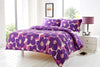 OLIVIA ROCCO Bloomsbury Floral Poppy Cotton Rich King Size Duvet Set With Pillowcases And Quilt Cover In Vibrant Colours