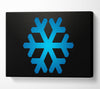 Blue Inset Canvas Wall Art - Zestio