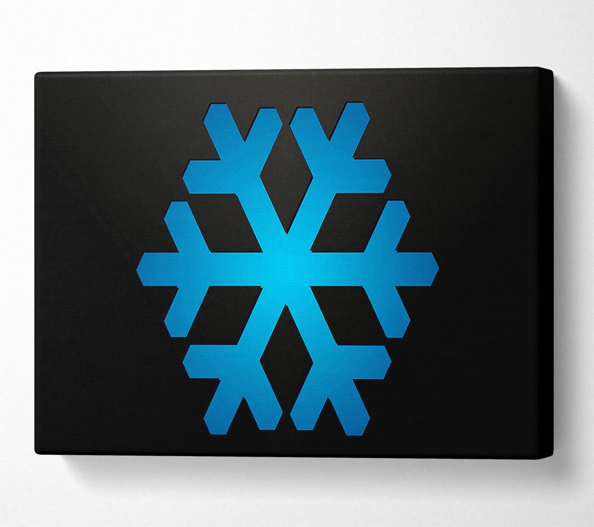 Blue Inset Canvas Wall Art - Zestio