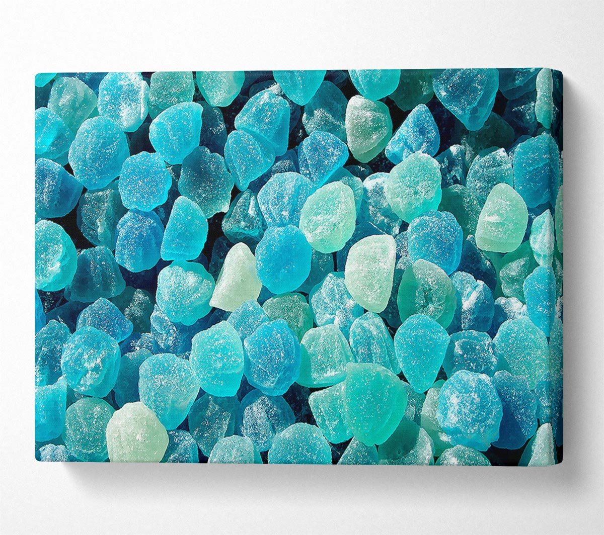 Blue Jelly Canvas Wall Art - Zestio