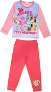 Bluey, Girls 2 Piece Pyjamas Set 'Hooray It's Christmas!', Pink,