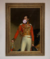 Bubble Gum Admiral Framed Wall Art - Zestio
