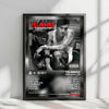 Yelawolf "Trunk Muzik 0-60" Album Cover Poster - with Complete Tracklist