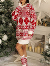 Women's New Christmas Knitted Dress