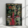 Slayer "Reign in Blood  " Album Cover Poster - with Complete Tracklist