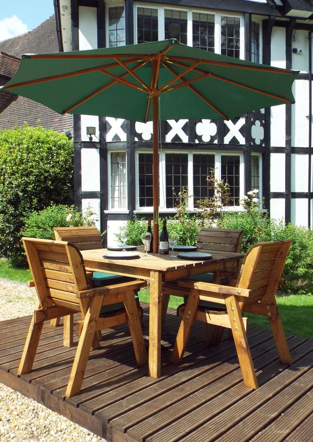 Four Seater Square Table Set