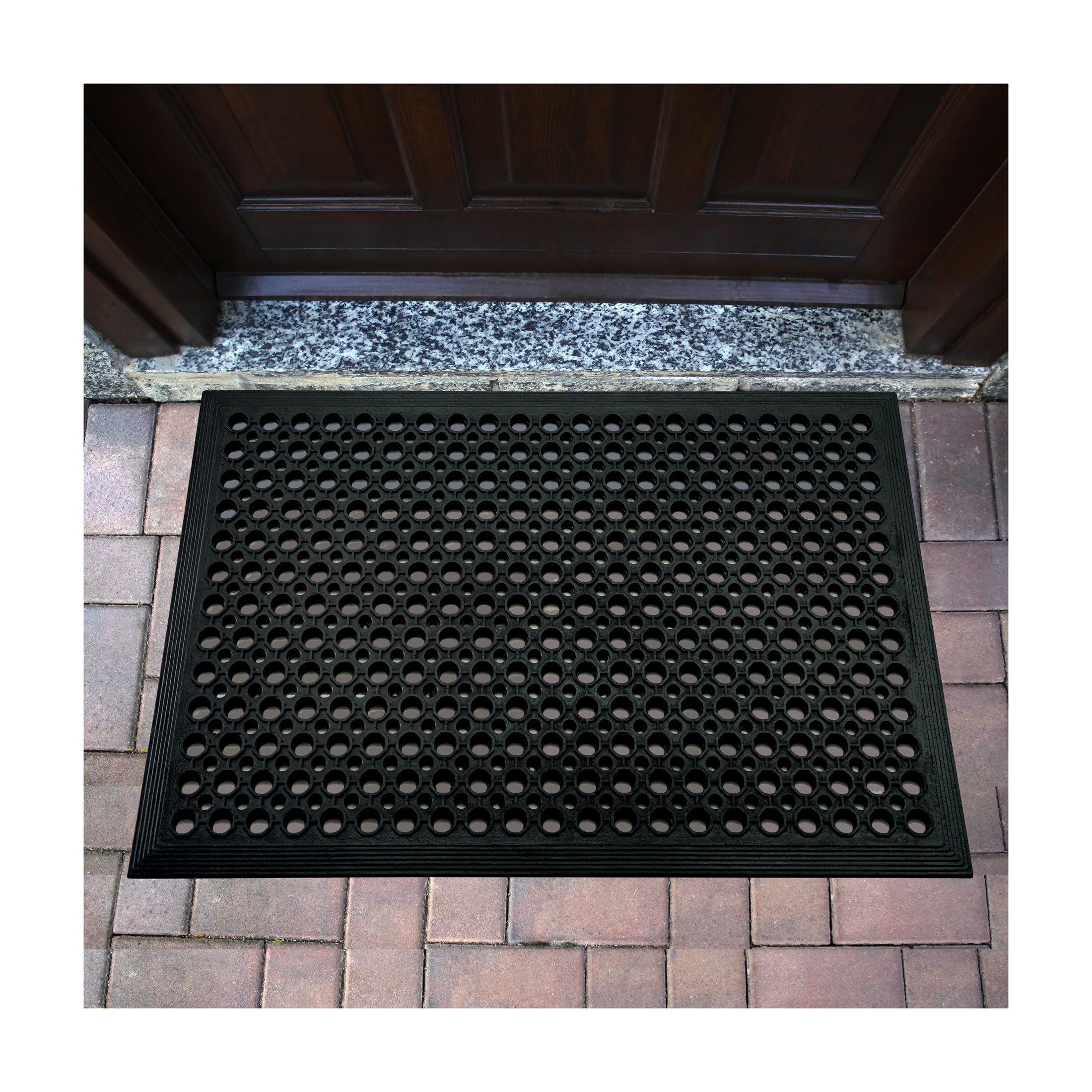 Doortex® Open-Top Black Anti-Fatigue Mat