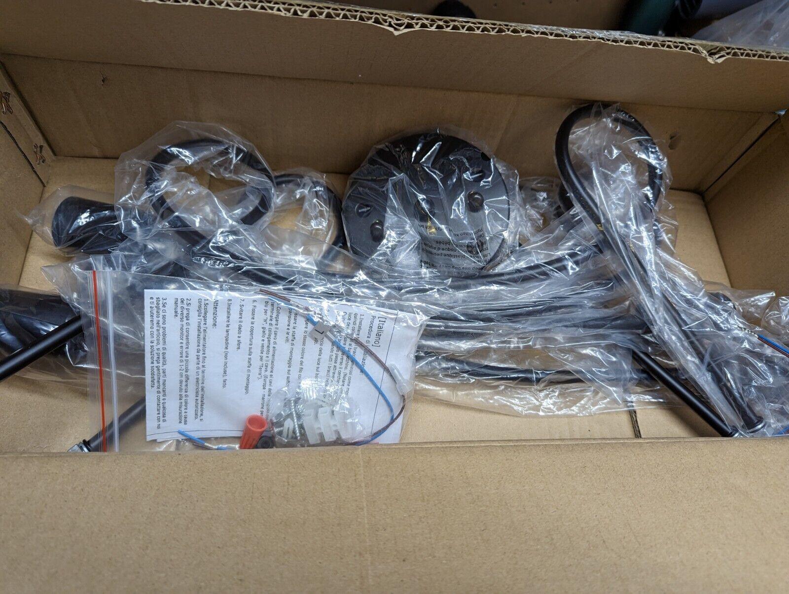 Ceiling Light Fixture Mount Lamp 5-Lights 20.47inch /52cm Vintage Retro
