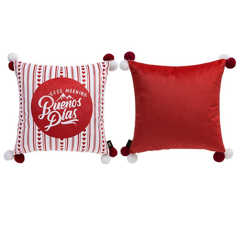 CH12 Set Of Four Cushions, Christmas Pattern