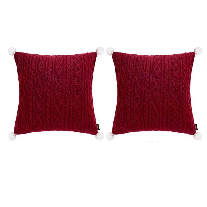 CH12 Set Of Four Cushions, Christmas Pattern
