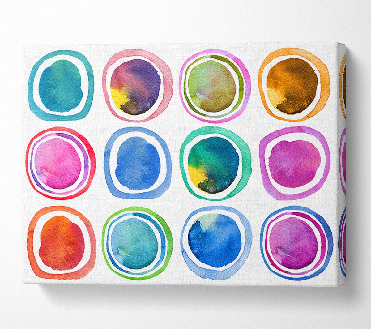 Chakra Colours Canvas Wall Art - Zestio