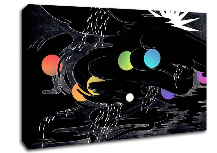 Chakra Colours Canvas Wall Art - Zestio