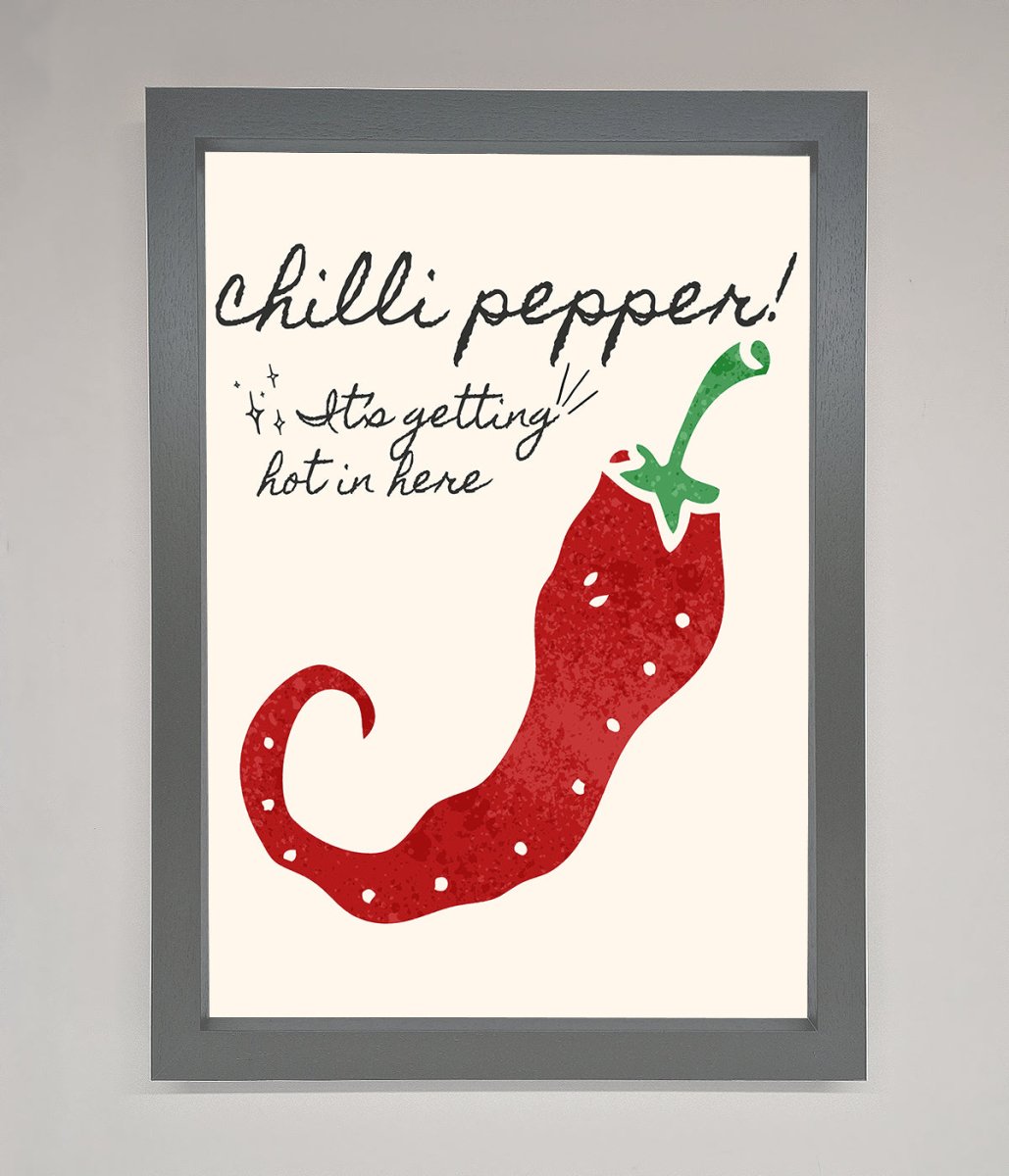 Chili Pepper Framed Print - Zestio