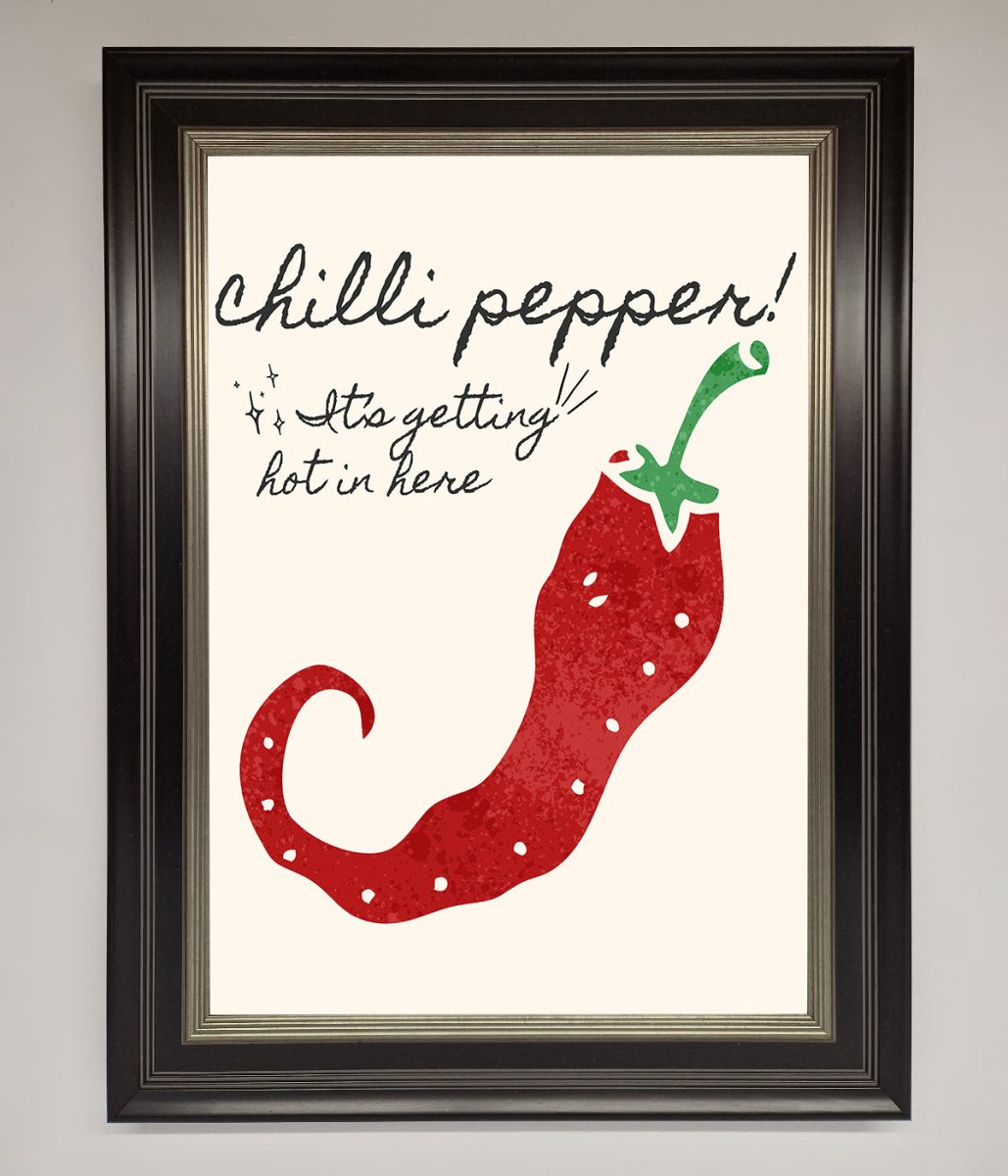 Chili Pepper Framed Print - Zestio