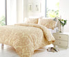 OLIVIA ROCCO Chloe Cotton-Blend Duvet Set OEKO-TEX Bedding For Superior Comfort In Multiple Sizes And Colours With Lux Finish