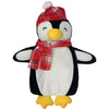 OLIVIA ROCCO Festive Penguin Christmas Hot Water Bottle 1L Natural Rubber With Cover UK Safe Tested Winter Gift For Adults And Kids