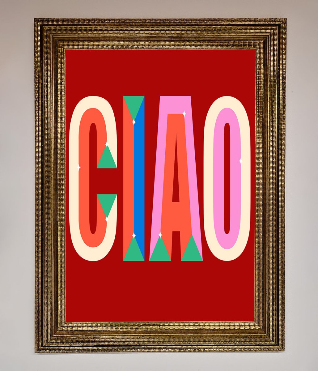 CIAO Framed Wall Art - Zestio