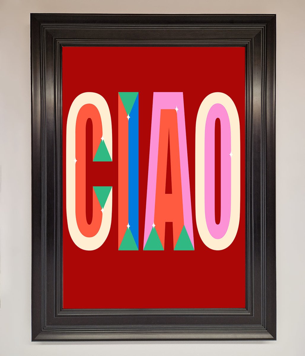 CIAO Framed Wall Art - Zestio