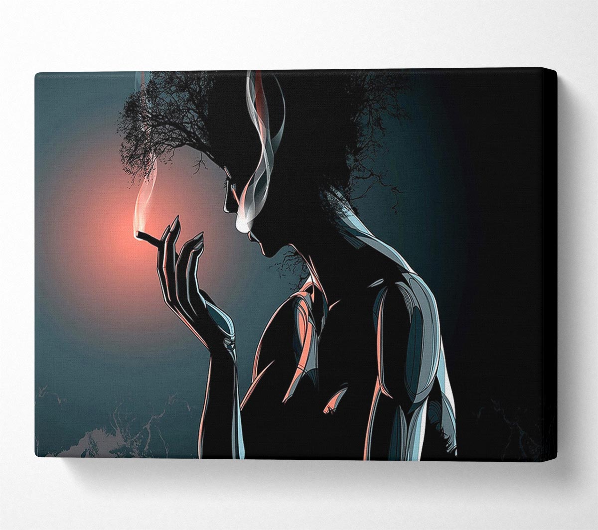 Cigarette Canvas Wall Art - Zestio