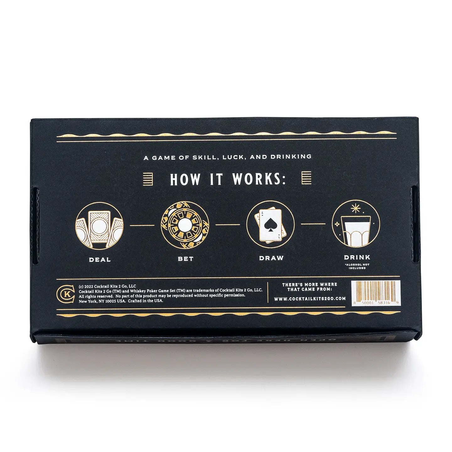 Whiskey Poker Game Set