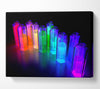 Colorful 3D Bottles Canvas Wall Art - Zestio