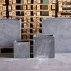 Cubrosa | Onyx Dusk – 55cm Extra Large Concrete Cube Planter – 115L Square Plant Pot - Zestio