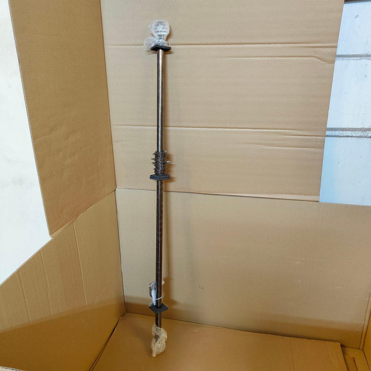 Extendable Curtain Pole Metal 25/28mm 130-240cm Black Nickel WL.Rocaille