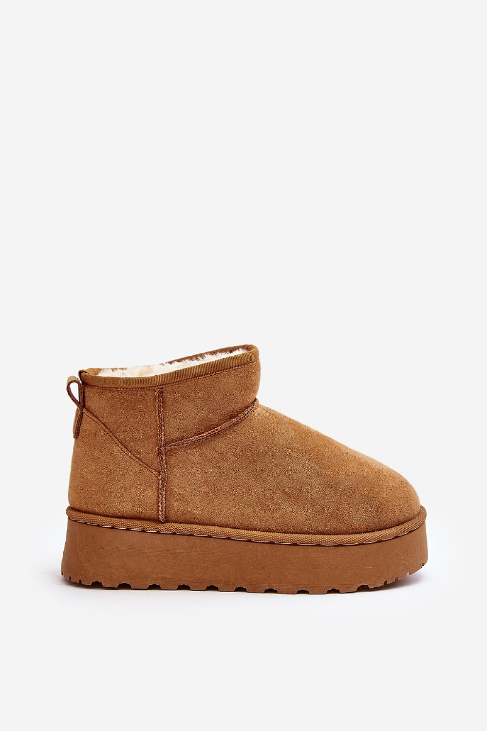 Luxury Eco Suede Snow Boots with Thick Faux Fur Lining, Ankle-High, Sizes EU 36-41