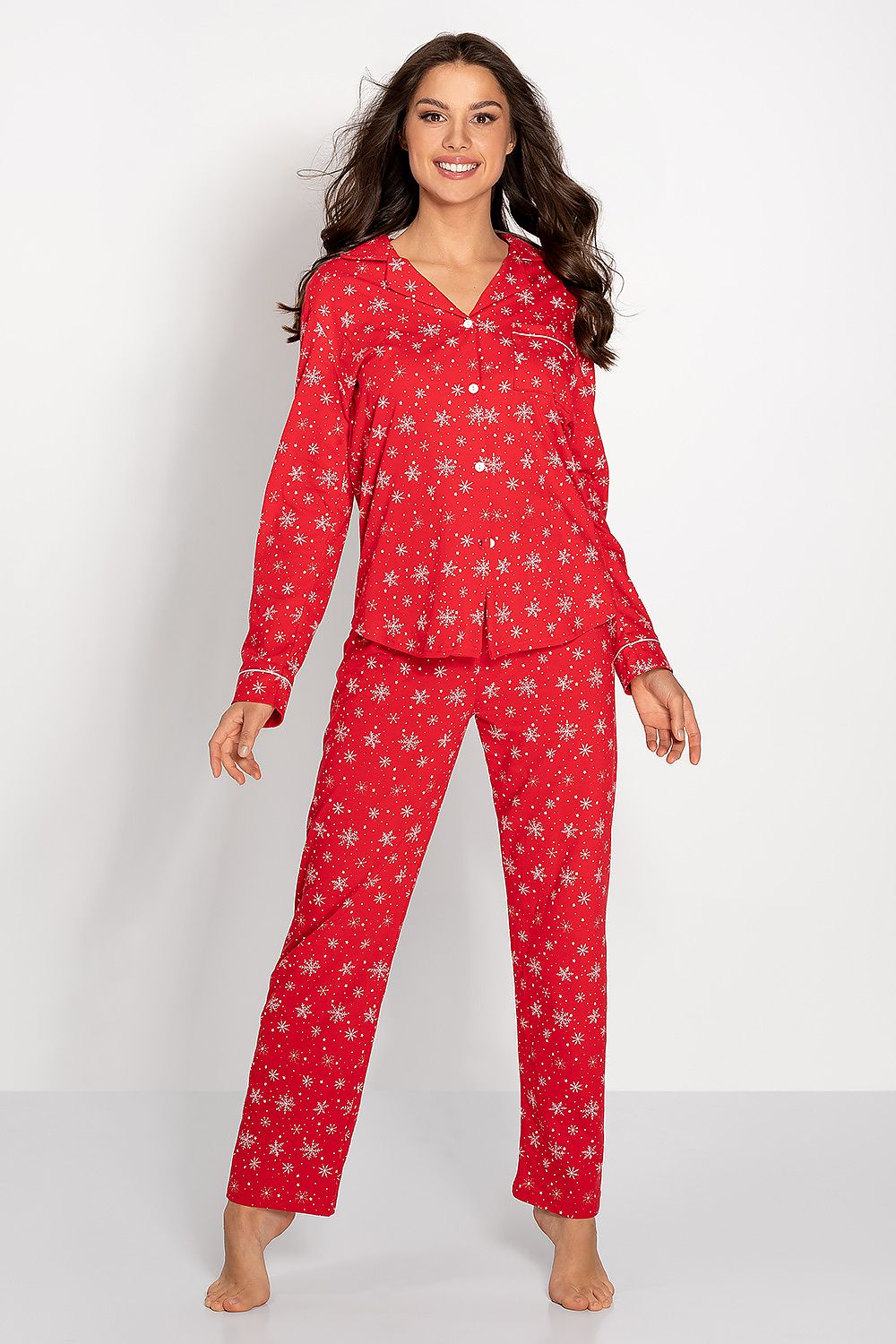 Elegant Letters To Santa Cotton Pyjamas - Stylish Long Sleeve, Hypoallergenic Comfort, Perfect for Holidays