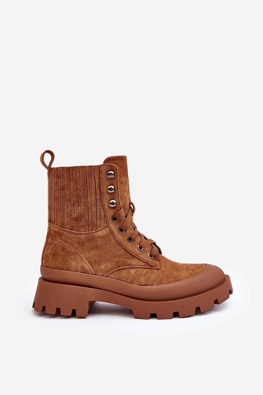 Women's Eco-Suede Trapper Shoes with Thick Sole and Insulated Lining for Autumn-Winter Style