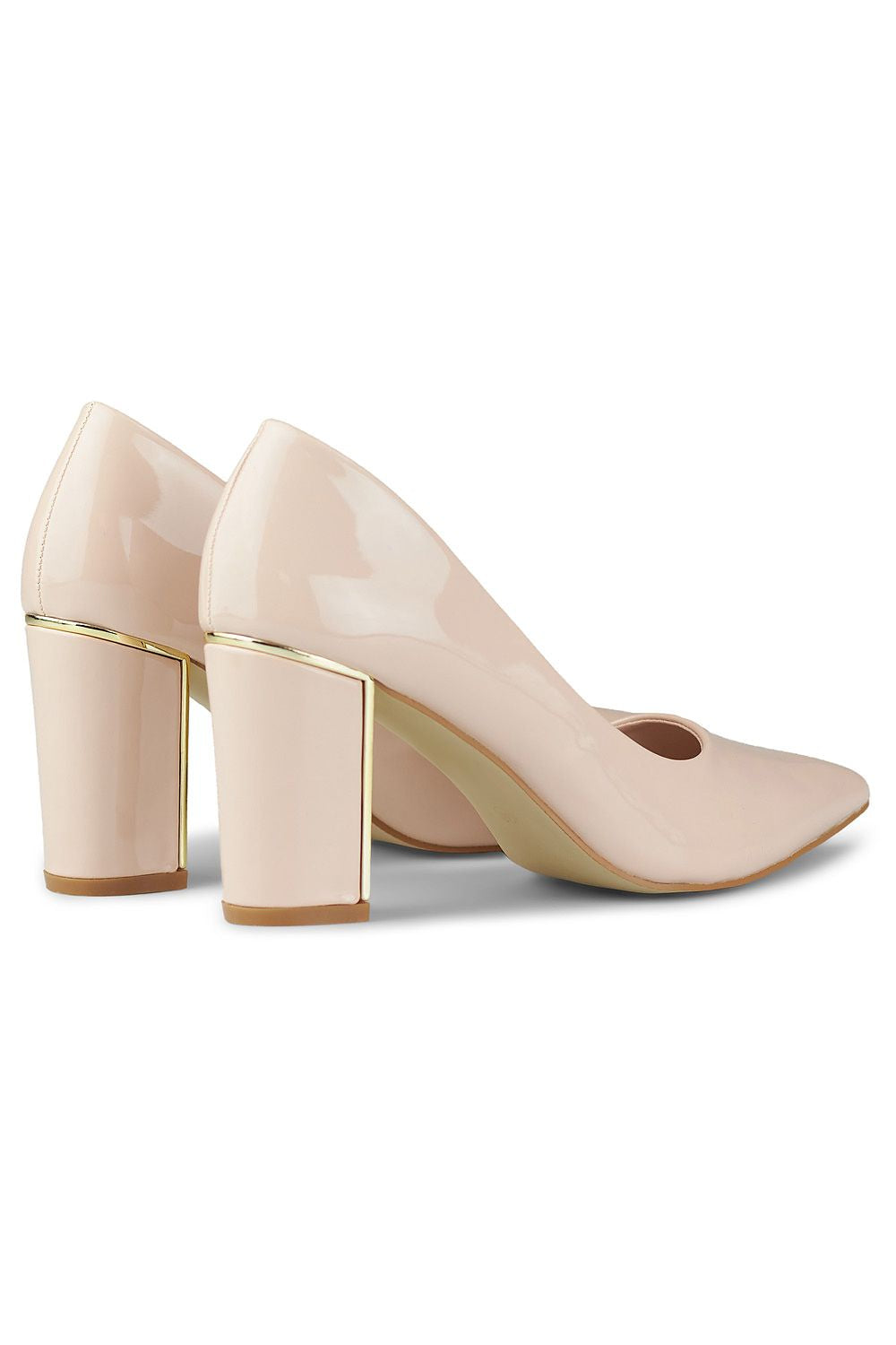 Elegant PRIMO Black Eco-Suede Block Heel Pumps with 8 cm Stiletto for All Occasions