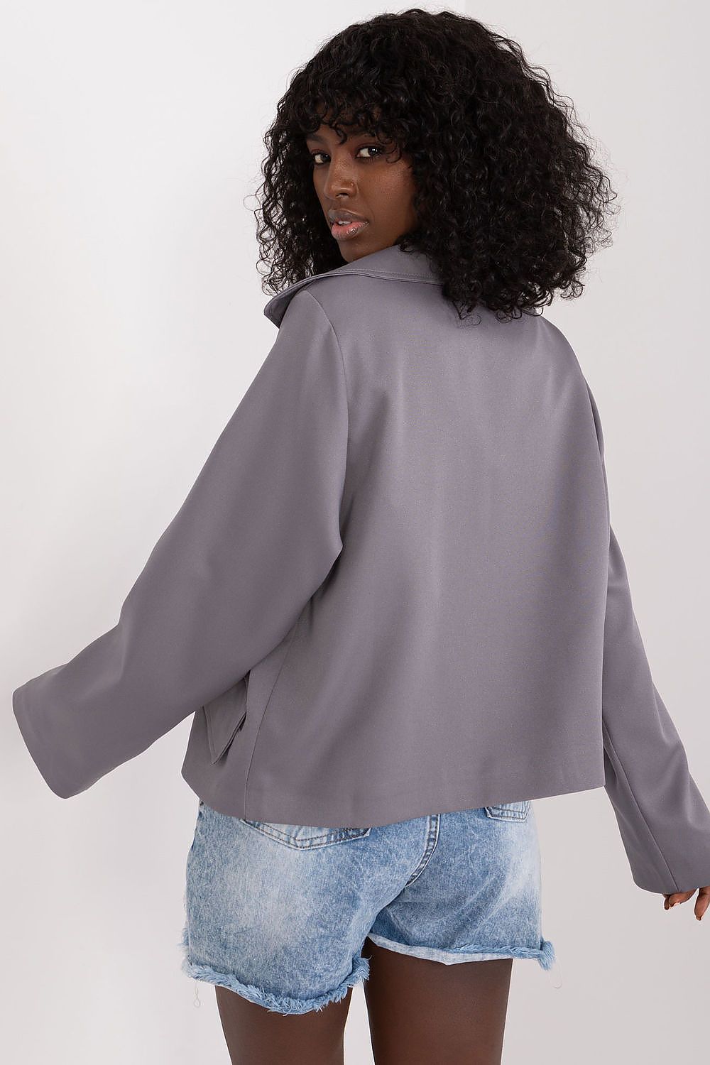 Elegant Long-Sleeve Blazer by Lakerta | Versatile Double-Breasted Jacket for All Seasons