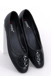 Elegant Inello Ballerina Flats for Women - Chic Eco-Leather Shoes with Unique Decoration