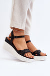 Elegant Women's Kitten Heel Sandals with Adjustable Buckle Strap and Eco Leather Insole