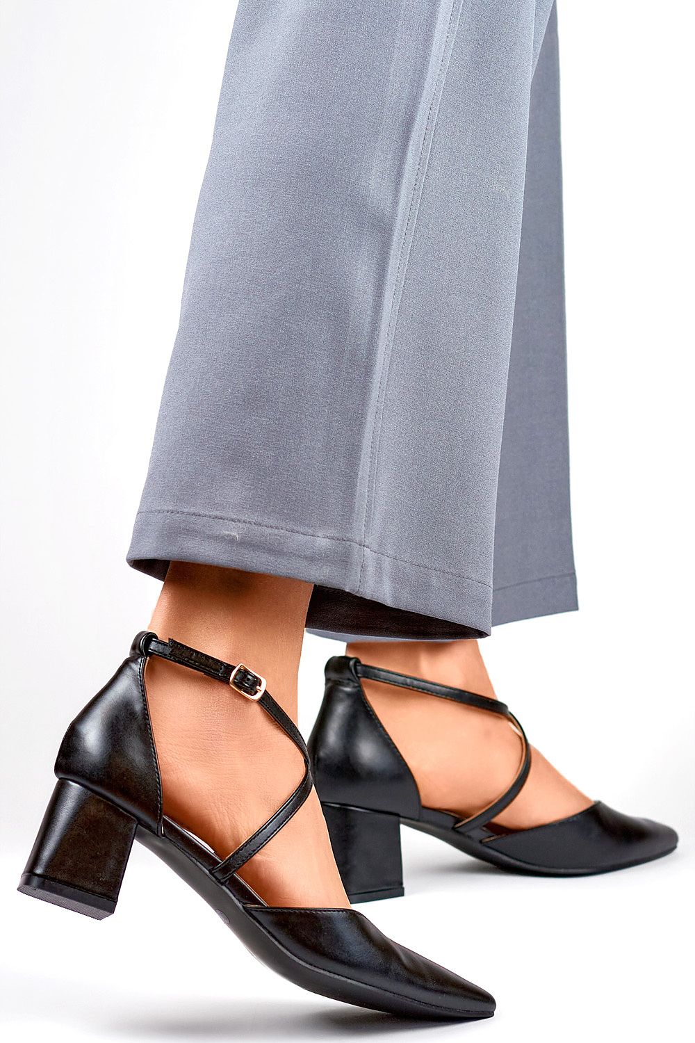 Elegant Eco-Friendly Block Heel Pumps by PRIMO - Stylish Comfort with Classic Design