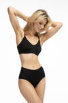 Julimex Infinity High-Waisted Briefs - Seamless Comfort with Laser-Cut Technology