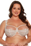 Luxurious Soft Gaia Bra with Full Support, Elegant Lace, and Adjustable Comfort Straps